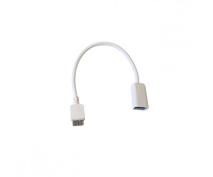 Kabel ART OTG USB - microUSB ART biały